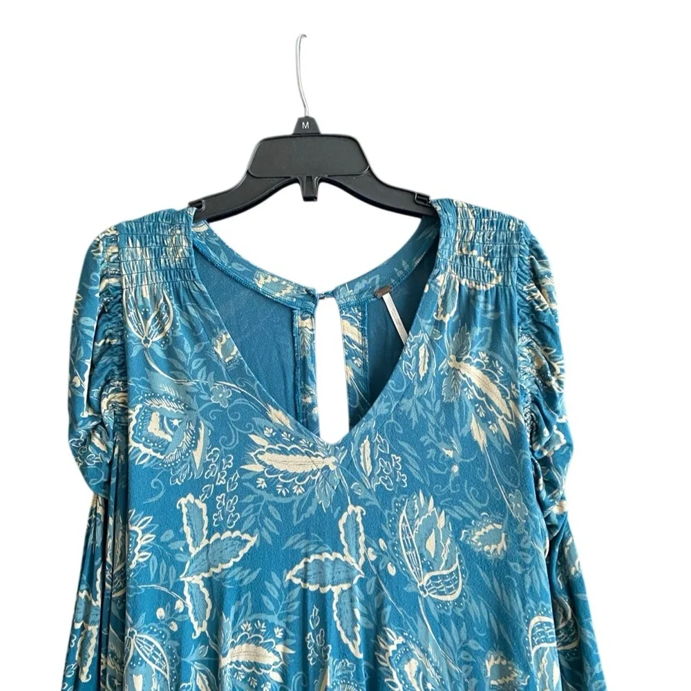 Free People Hello Lover Long Sleeve Mini Dress/Tunic. Size Medium